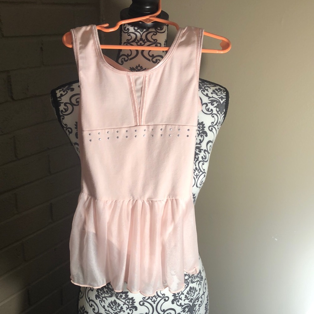 Girls dance leotard with skirt